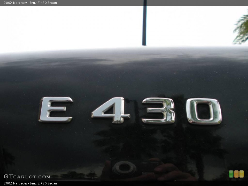 2002 Mercedes-Benz E Custom Badge and Logo Photo #19243029