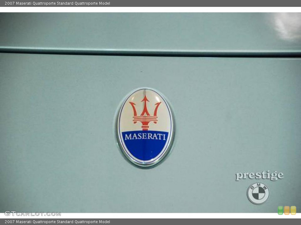 2007 Maserati Quattroporte Custom Badge and Logo Photo #24937240