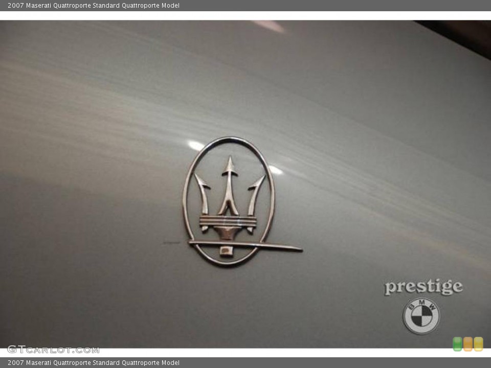 2007 Maserati Quattroporte Custom Badge and Logo Photo #24937256