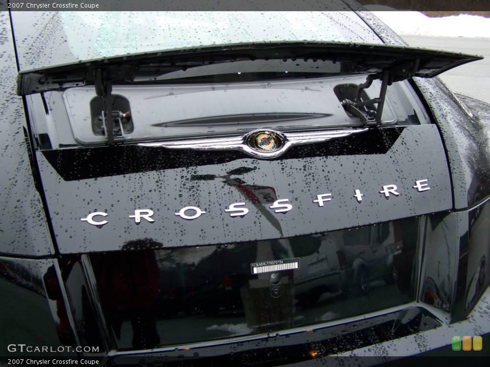 2007 Chrysler Crossfire Badges and Logos