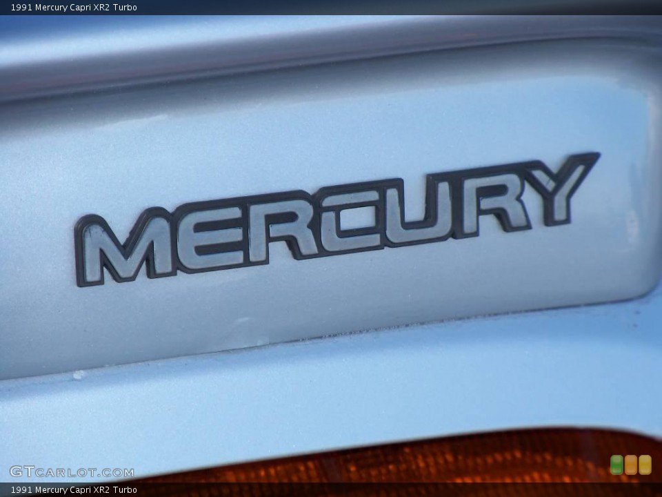 1991 Mercury Capri Badges and Logos