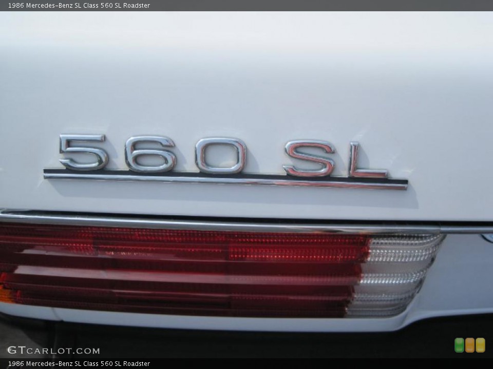 1986 Mercedes-Benz SL Class Custom Badge and Logo Photo #31269708