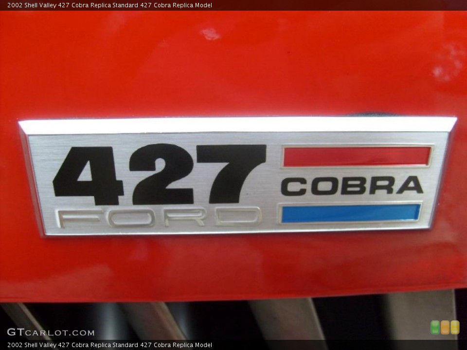 2002 Shell Valley 427 Cobra Replica Custom Badge and Logo Photo #34118050