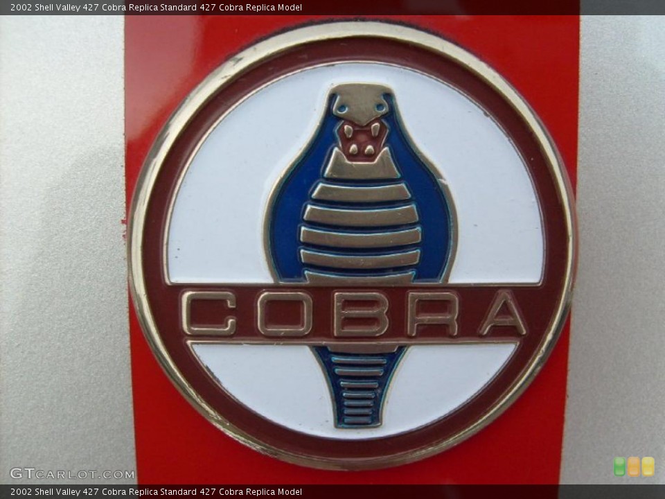 2002 Shell Valley 427 Cobra Replica Badges and Logos