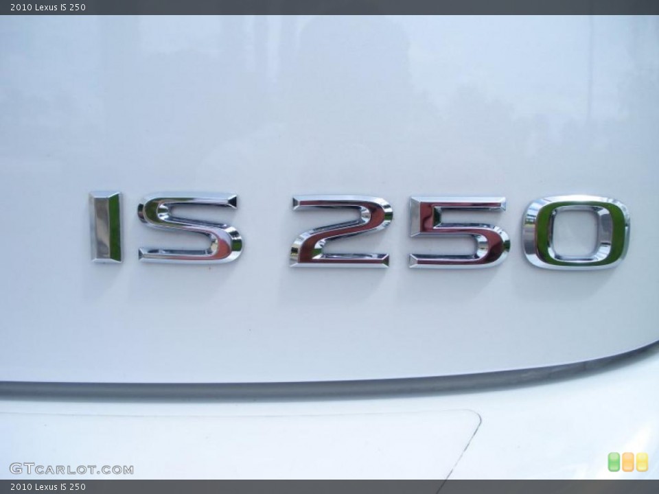 2010 Lexus IS Custom Badge and Logo Photo #37402114