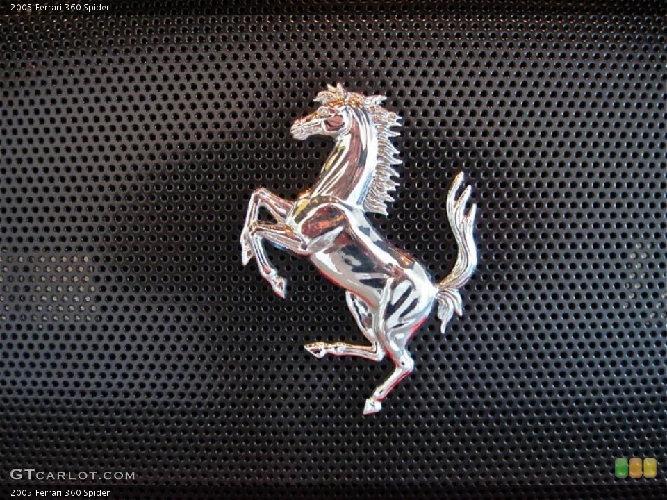 2005 Ferrari 360 Badges and Logos