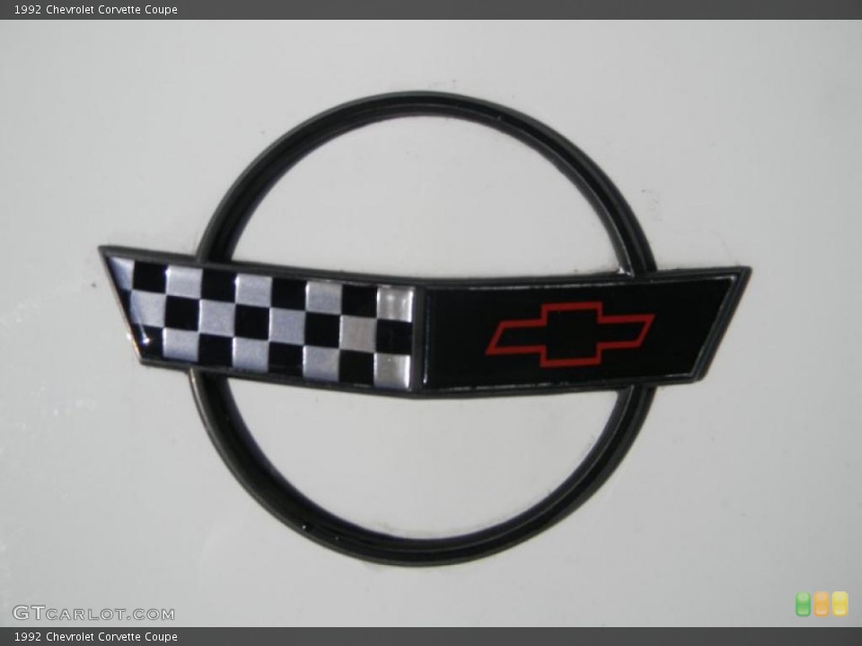 1992 Chevrolet Corvette Badges and Logos