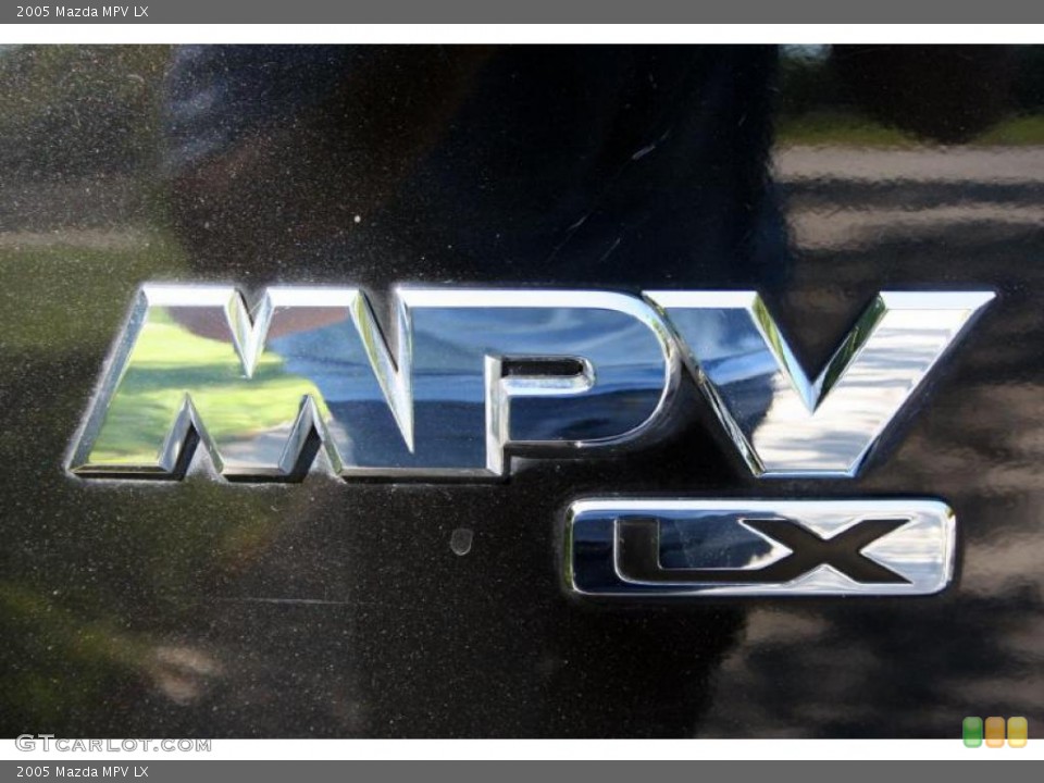 2005 Mazda MPV Badges and Logos