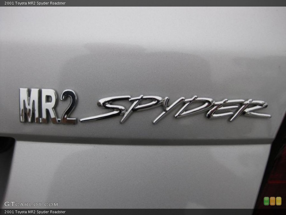 2001 Toyota MR2 Spyder Badges and Logos