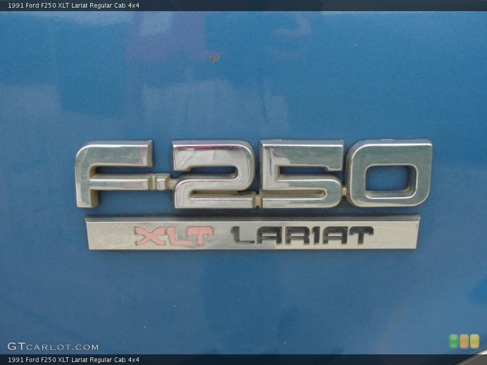 1991 Ford F250 Custom Badge and Logo Photo #37990725