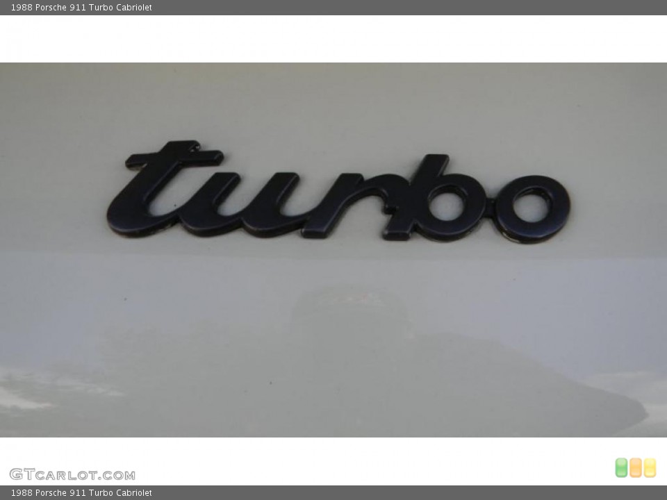 1988 Porsche 911 Custom Badge and Logo Photo #38388019