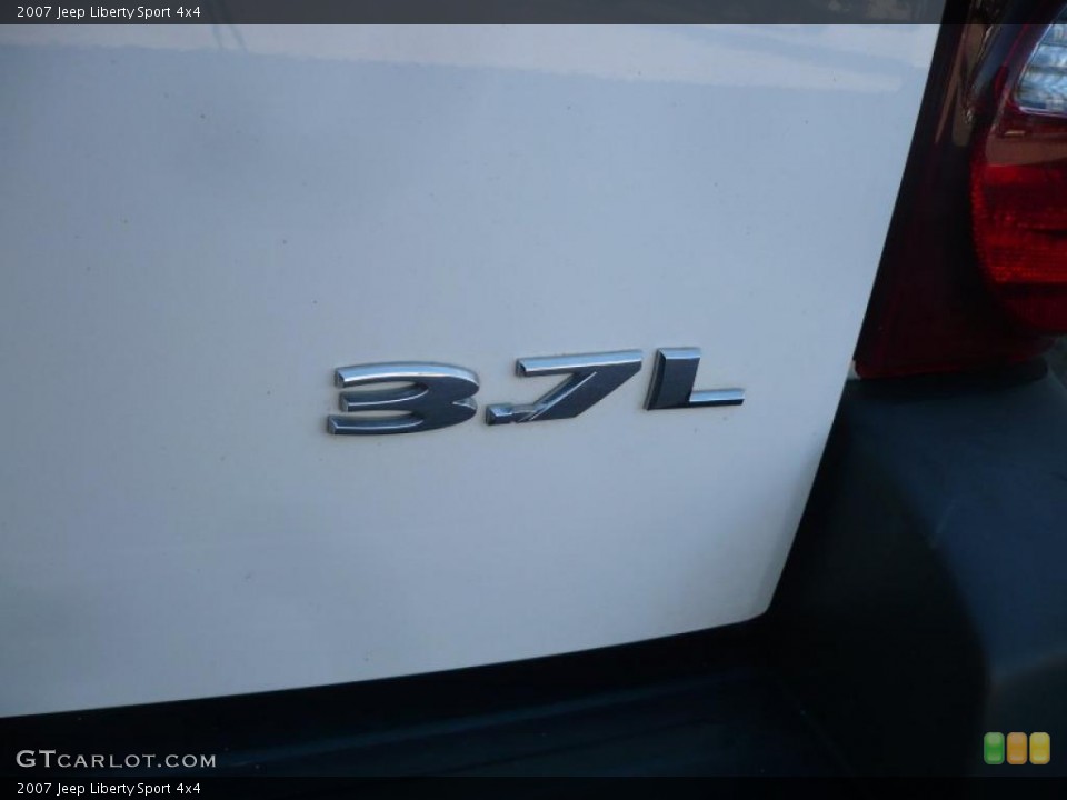 2007 Jeep Liberty Badges and Logos