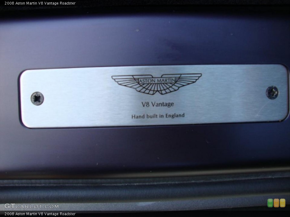 2008 Aston Martin V8 Vantage Custom Badge and Logo Photo #38431177