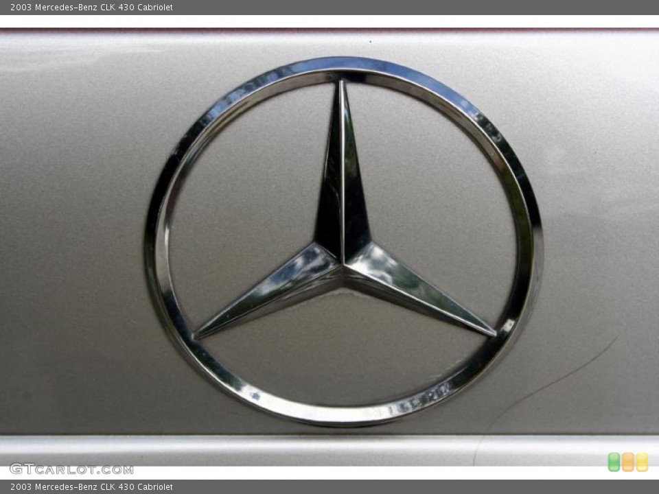 2003 Mercedes-Benz CLK Custom Badge and Logo Photo #38452444