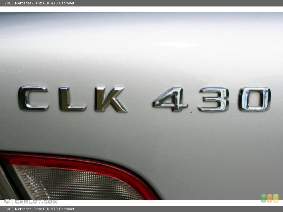 2003 Mercedes-Benz CLK Custom Badge and Logo Photo #38452832