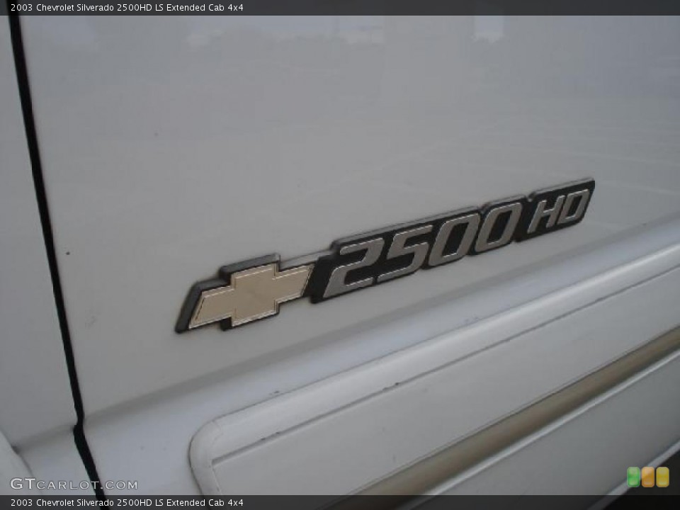 2003 Chevrolet Silverado 2500HD Custom Badge and Logo Photo #38459041