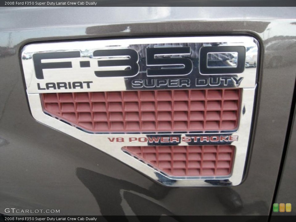 2008 Ford F350 Super Duty Custom Badge and Logo Photo #38587881