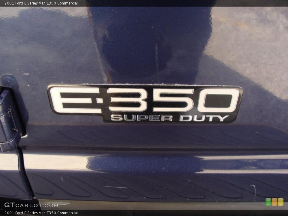 2001 Ford E Series Van Badges and Logos