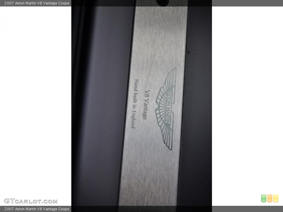 2007 Aston Martin V8 Vantage Custom Badge and Logo Photo #38751764