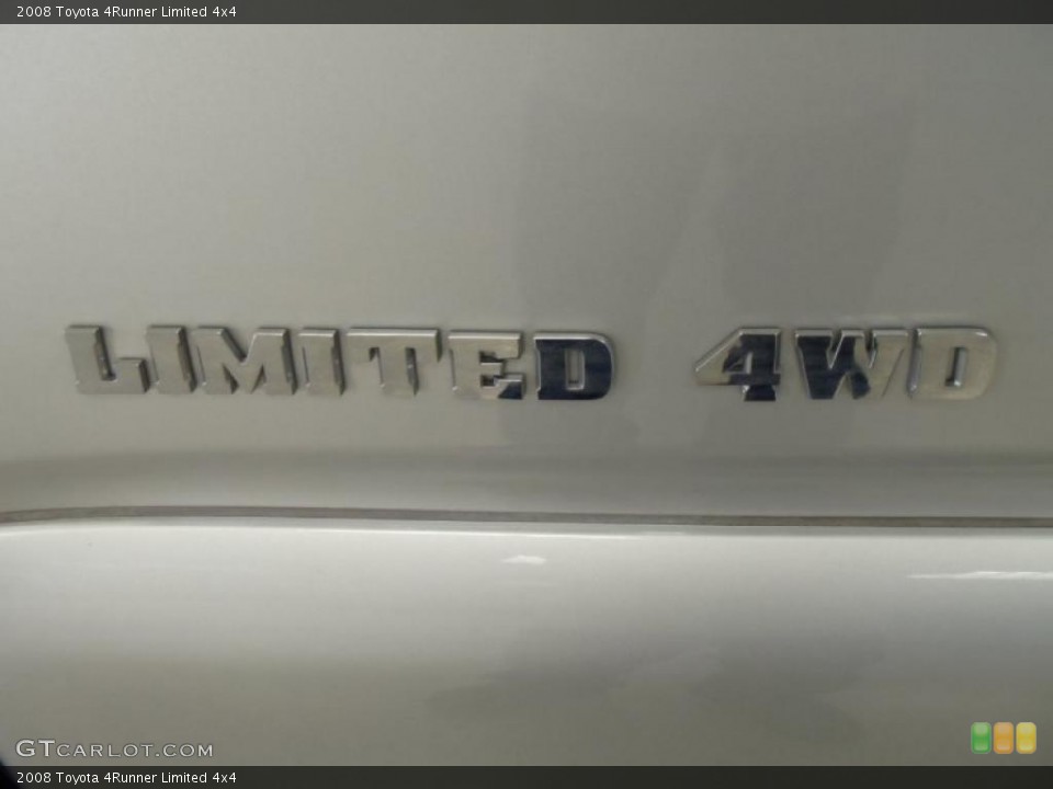 2008 Toyota 4Runner Badges and Logos