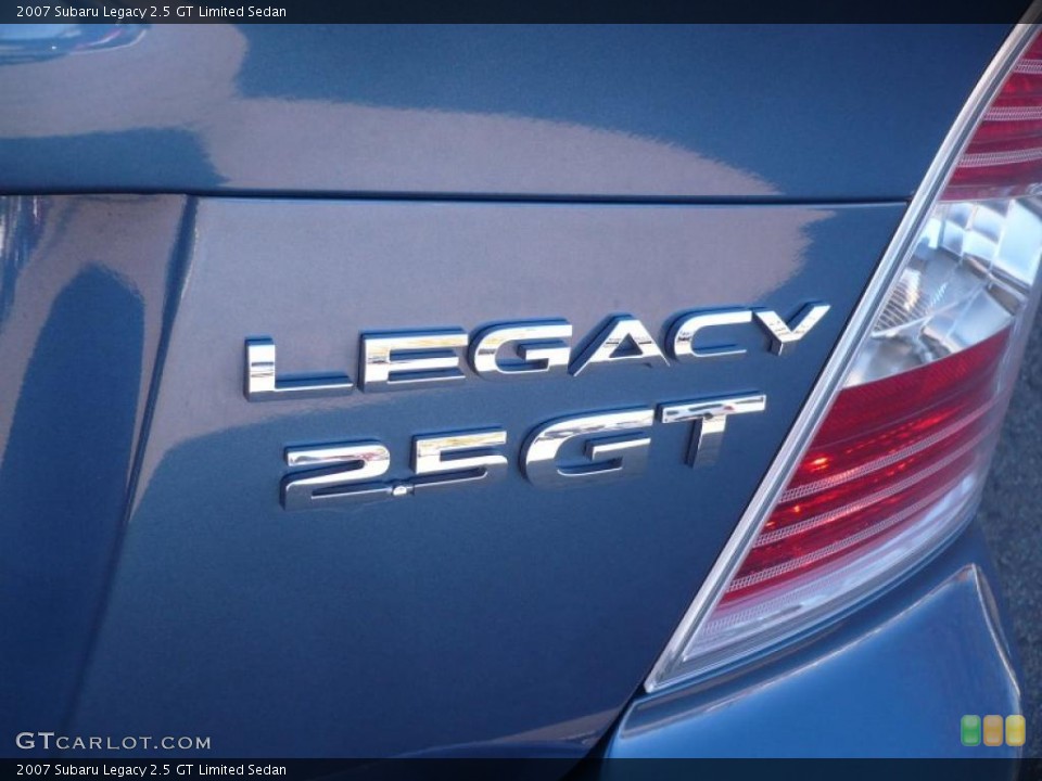 2007 Subaru Legacy Badges and Logos