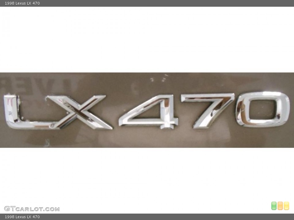 1998 Lexus LX Badges and Logos