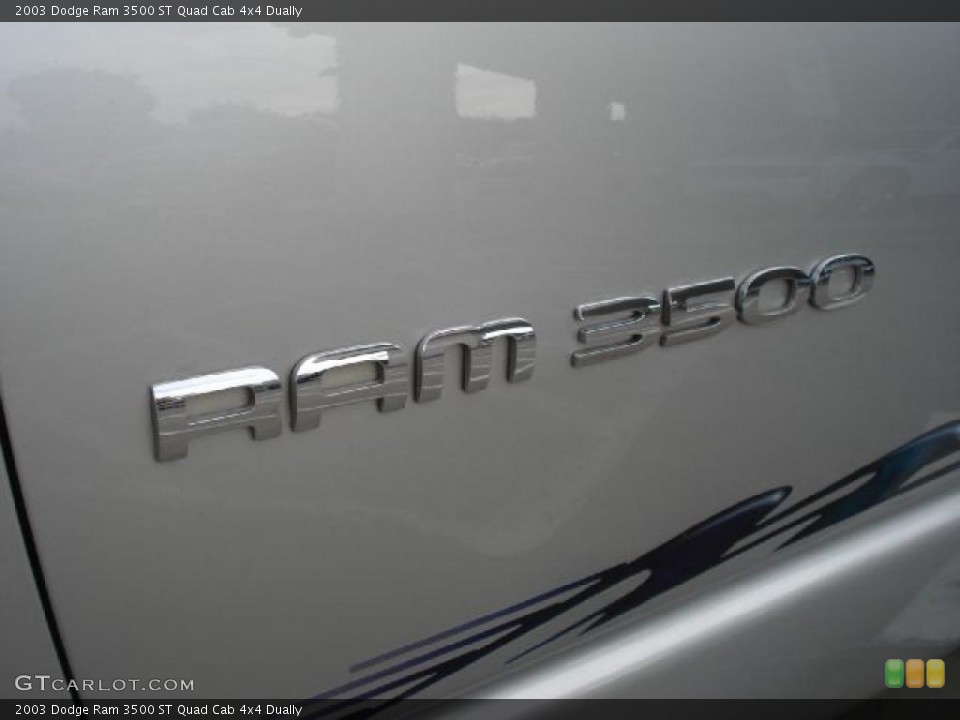 2003 Dodge Ram 3500 Custom Badge and Logo Photo #39269219