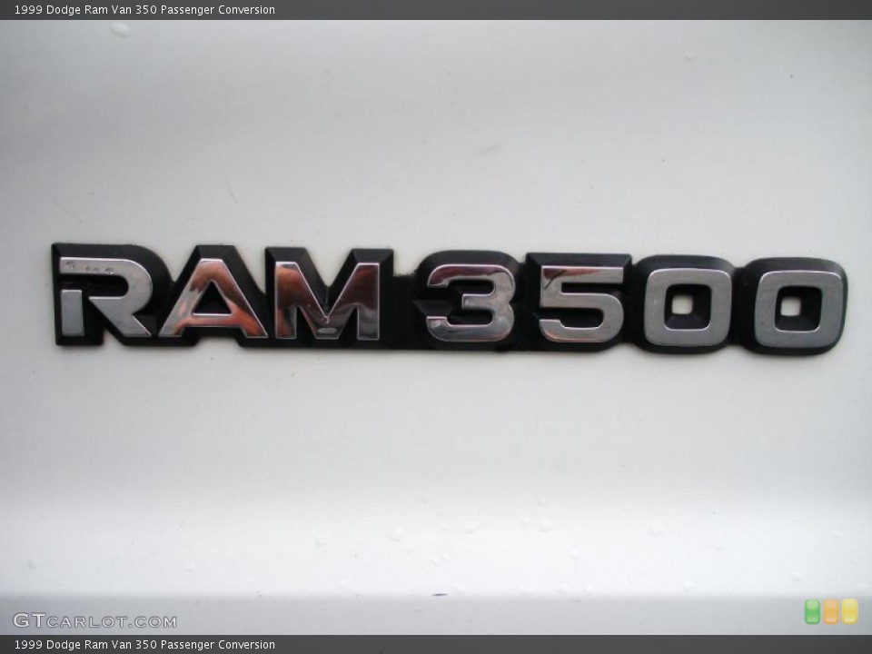 1999 Dodge Ram Van Badges and Logos