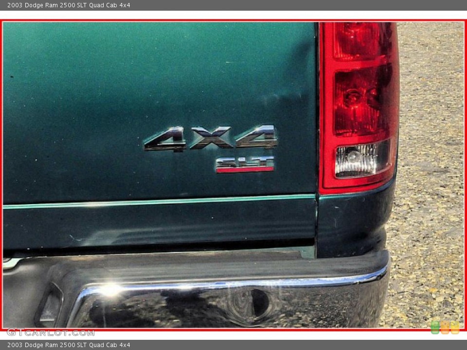 2003 Dodge Ram 2500 Custom Badge and Logo Photo #39289691
