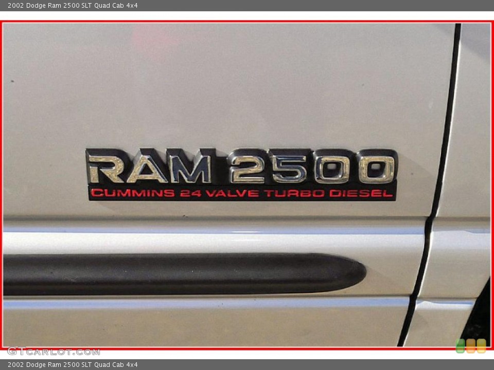 2002 Dodge Ram 2500 Custom Badge and Logo Photo #39290327