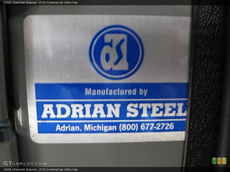 2006 Chevrolet Express Badges and Logos