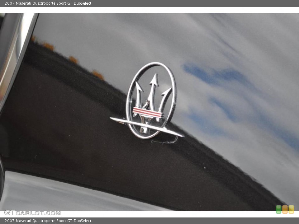 2007 Maserati Quattroporte Custom Badge and Logo Photo #39356380