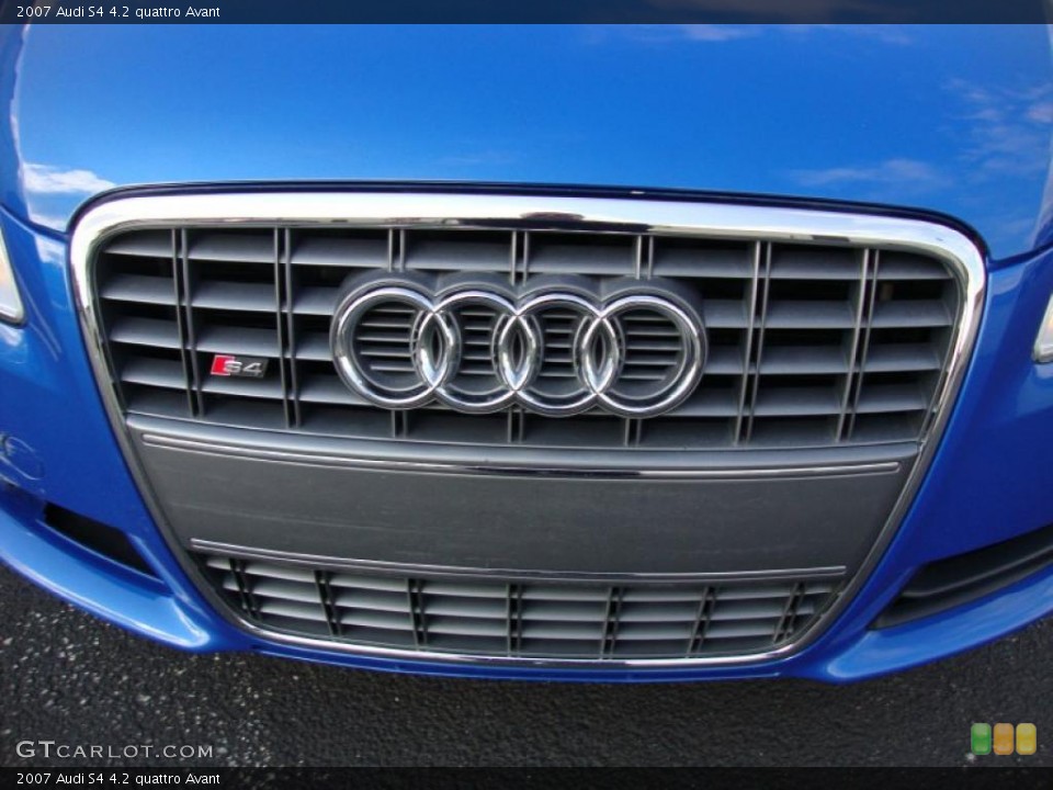 2007 Audi S4 Badges and Logos