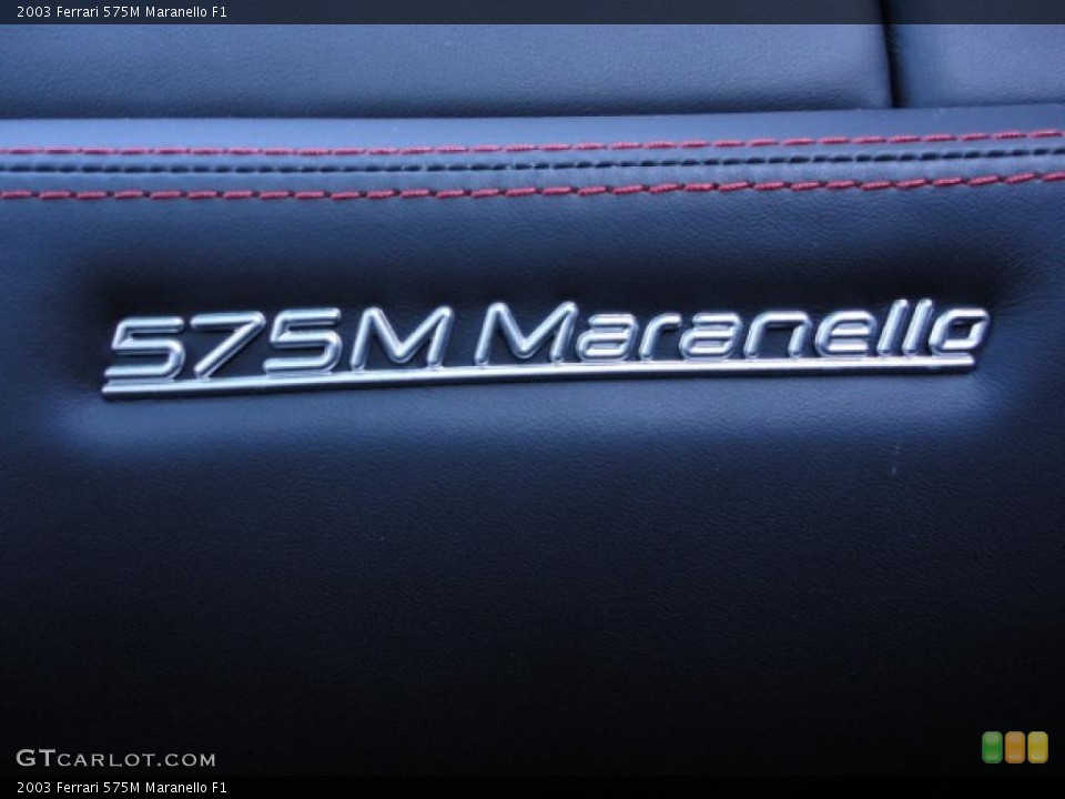 2003 Ferrari 575M Maranello Badges and Logos