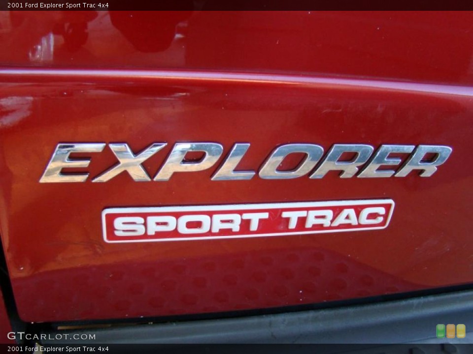 2001 Ford Explorer Sport Trac Badges and Logos