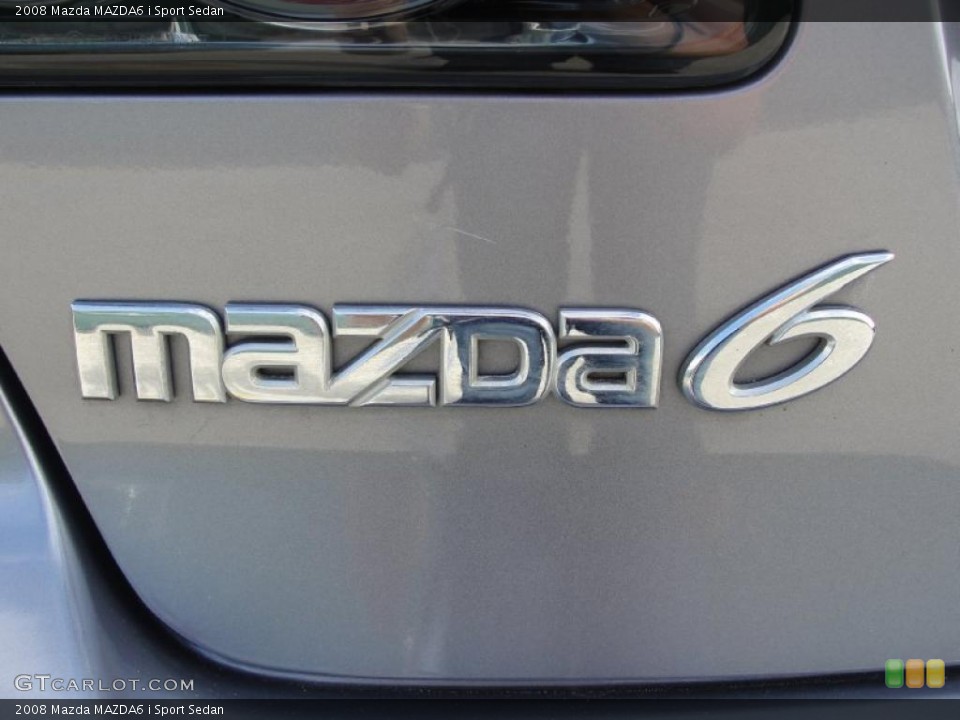 2008 Mazda MAZDA6 Badges and Logos