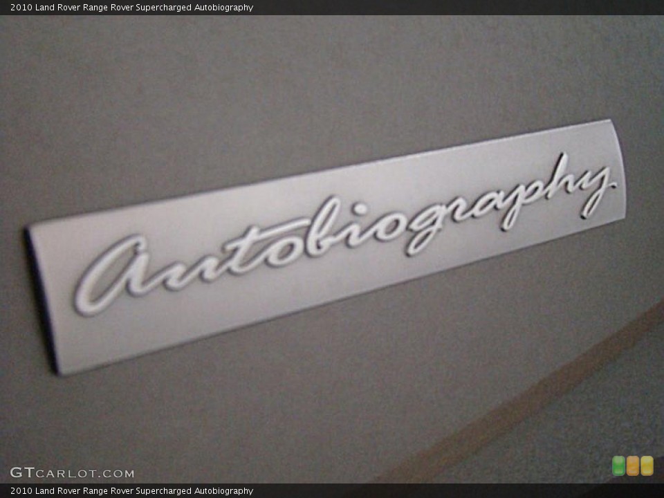 2010 Land Rover Range Rover Custom Badge and Logo Photo #39950774