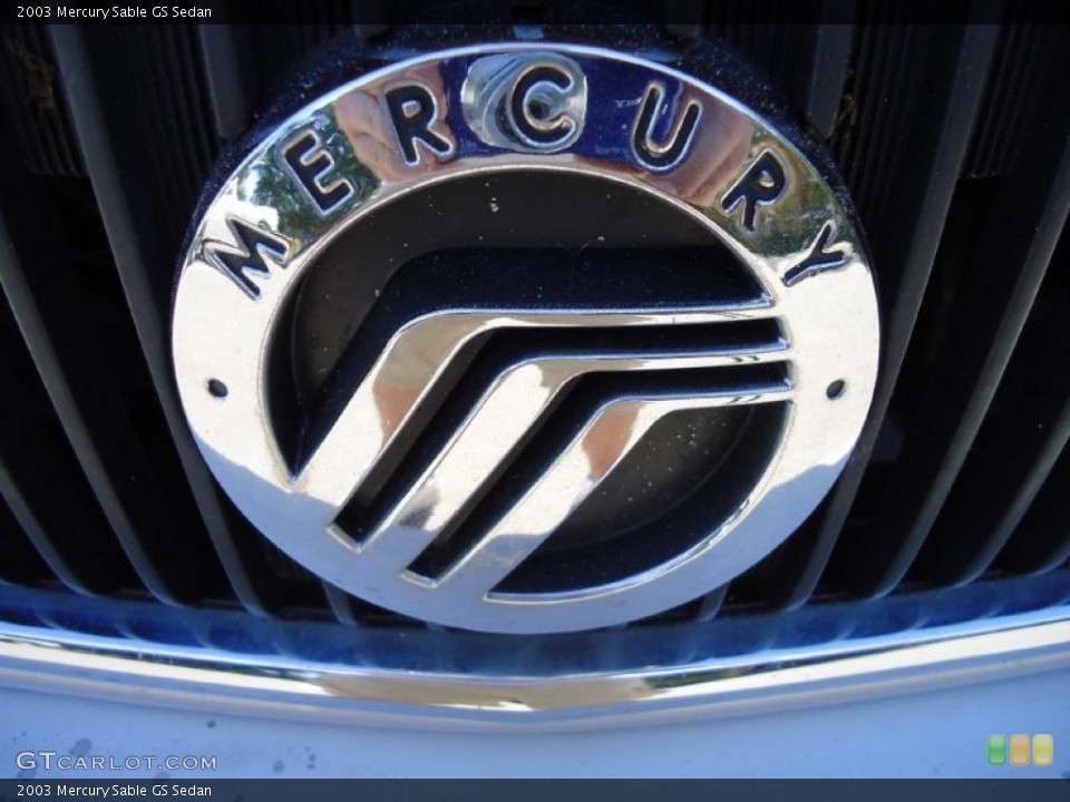 2003 Mercury Sable Badges and Logos