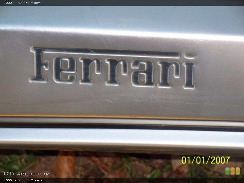 2000 Ferrari 360 Custom Badge and Logo Photo #40000716