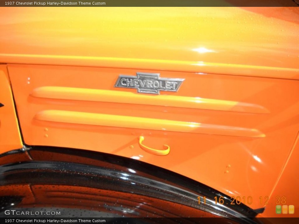 1937 Chevrolet Pickup Custom Badge and Logo Photo #40020250