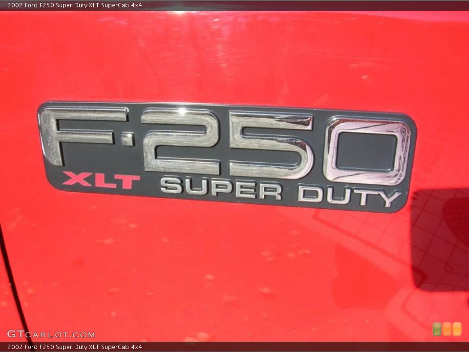 2002 Ford F250 Super Duty Custom Badge and Logo Photo #40132904