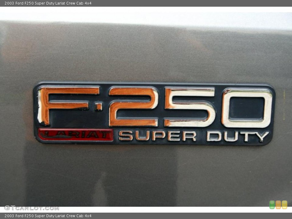 2003 Ford F250 Super Duty Custom Badge and Logo Photo #40188603
