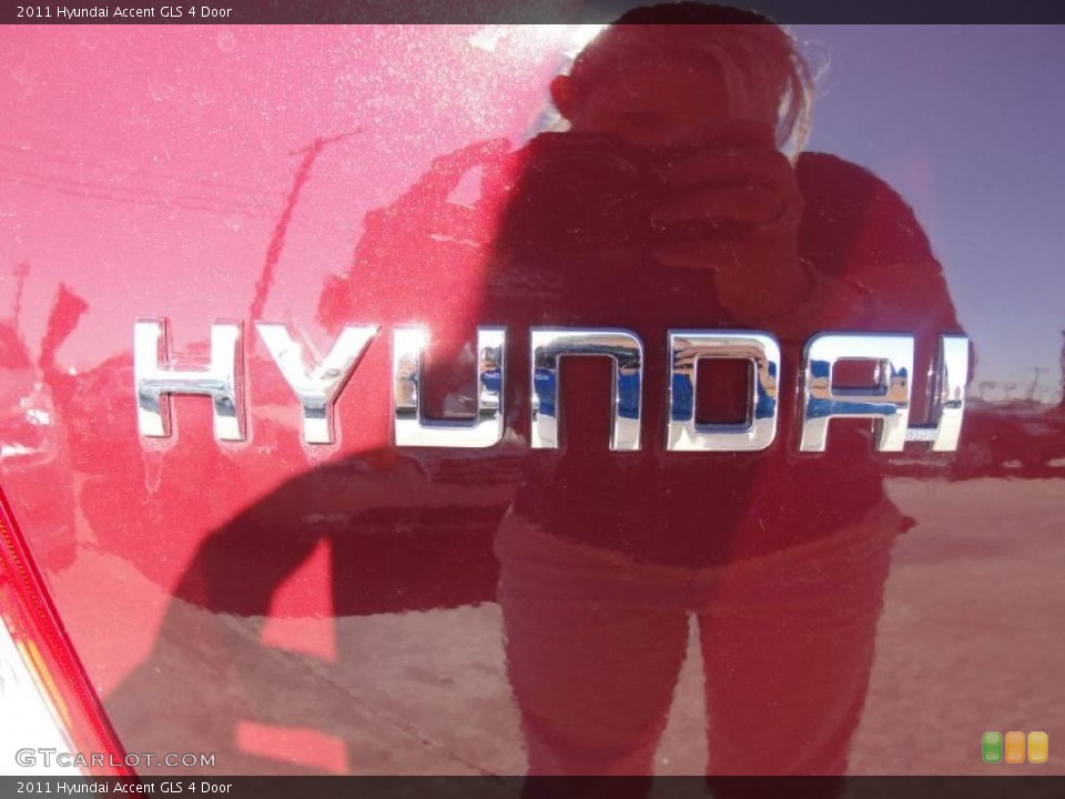 2011 Hyundai Accent Custom Badge and Logo Photo #40202308