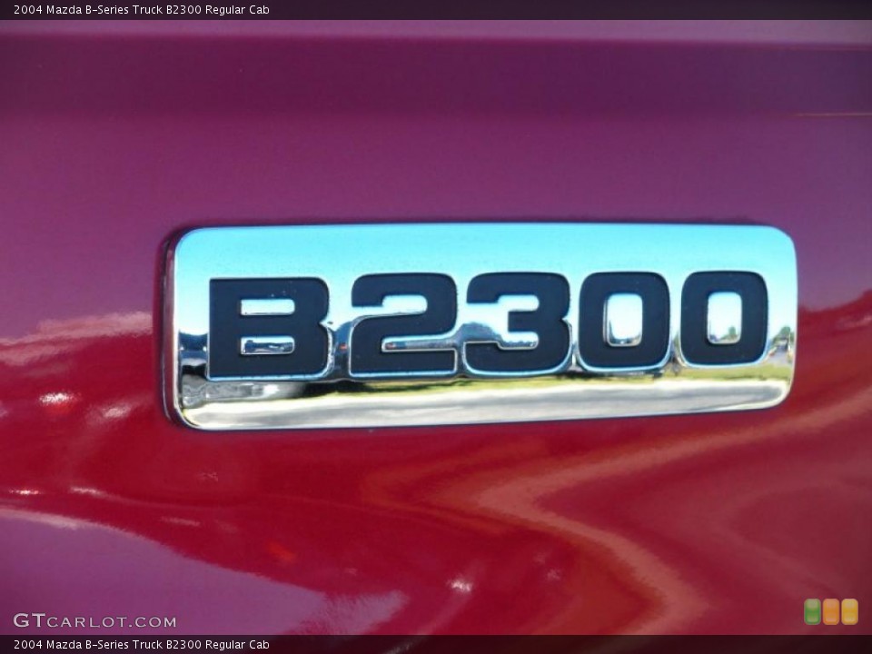 2004 Mazda B-Series Truck Badges and Logos