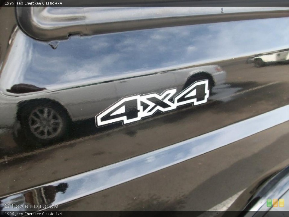 1996 Jeep Cherokee Badges and Logos