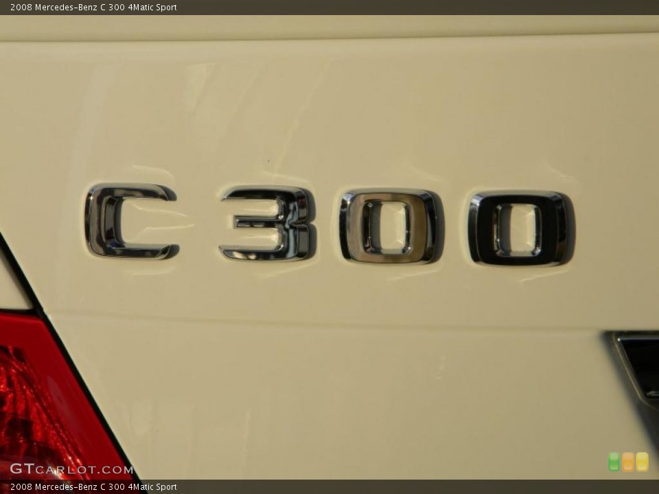 2008 Mercedes-Benz C Badges and Logos