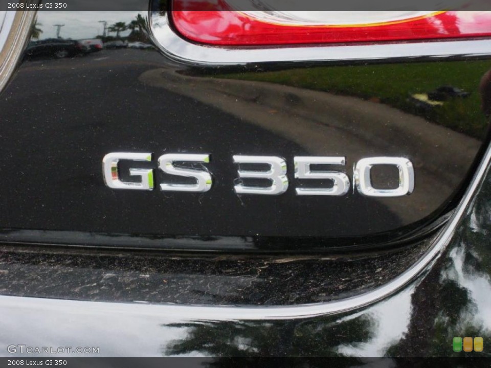 2008 Lexus GS Badges and Logos