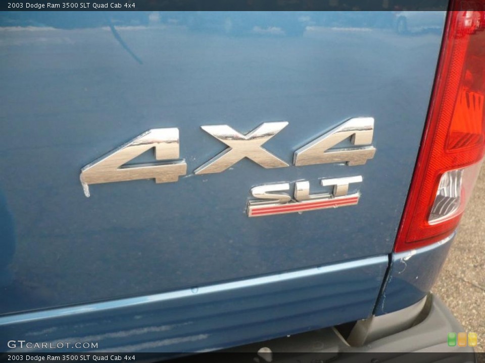 2003 Dodge Ram 3500 Custom Badge and Logo Photo #40501738