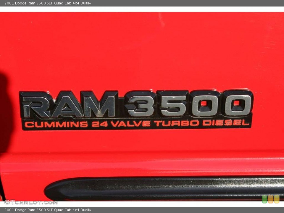 2001 Dodge Ram 3500 Badges and Logos