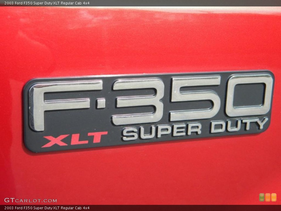 2003 Ford F350 Super Duty Custom Badge and Logo Photo #40635170